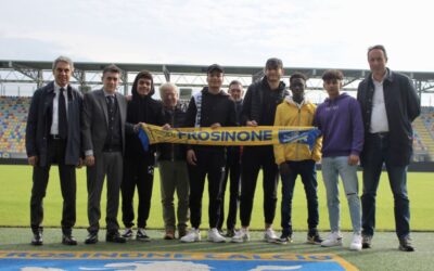 Frosinone Calcio e ragazzi di CasArmonia